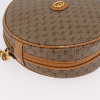 GUCCI Micro GG Supreme Shoulder Bag PVC Beige