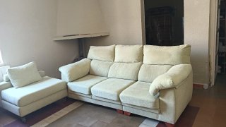 Sofá Chaise Longue 4 Plazas Desenfundable