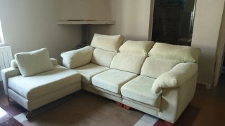 Sofá Chaise Longue 4 Plazas Desenfundable
