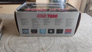 Lote Atari 7800 y juegos