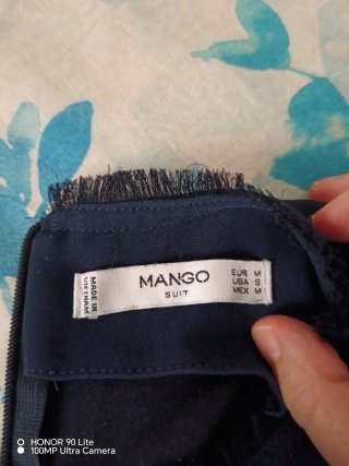 Mono azul elegante