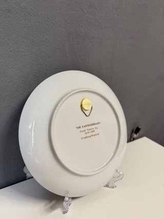 Piatto vintage Die Kartenspieler