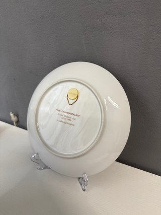 Piatto vintage Die Kartenspieler