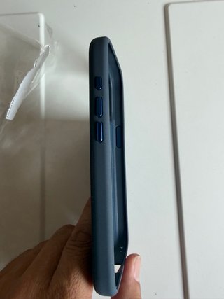 Funda iPhone 15 Pro Azul Trenzada