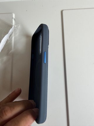 Funda iPhone 15 Pro Azul Trenzada