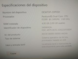 Ordenador HP 6000 Pro Completo