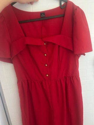 Mono rojo mujer