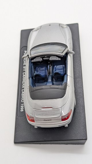 Porsche 911 Carrera Cabrio 1998 DeAgostini 1:43