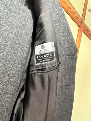 Abito uomo Lanerossi lana grigio tg 50