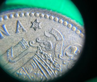Lote 11 Monedas Pesetas Franco Mundial 82 Error