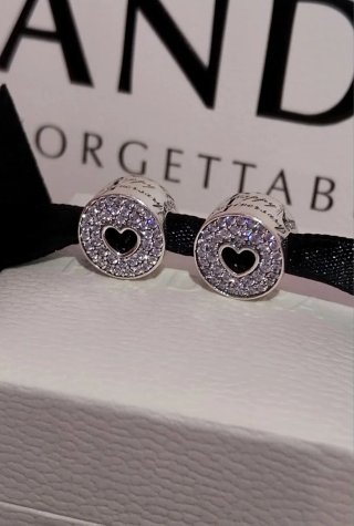 2 Charm Pandora Feliz aniversario con circonitas