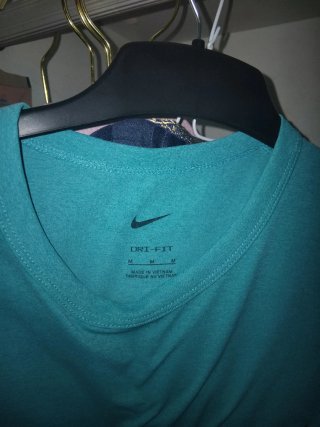 Camiseta Nike Talla L Color Turquesa