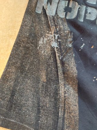 Camiseta Messcalino Negra Estampada Talla 44-46
