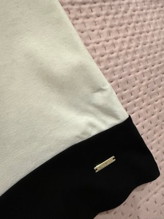 Vestido Rinascimento Preto e Branco