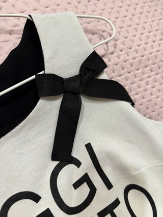 Vestido Rinascimento Preto e Branco