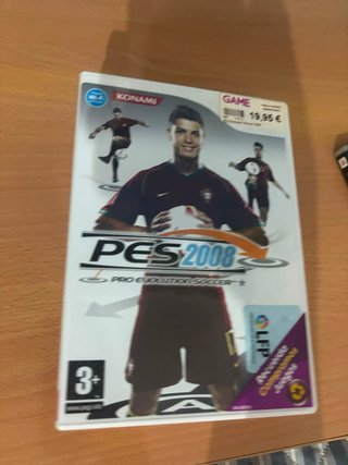 Juego Wii PES 2008 Konami