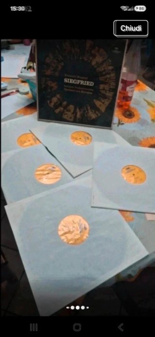Set 5 Vinili Richard Wagner Siegfried