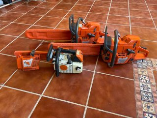 Lote 3 Motosierras Usguarna y estix con fastura