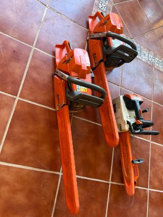 Lote 3 Motosierras Usguarna y estix con fastura