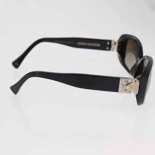 LOUIS VUITTON Spson Sunglasses plastic Black LV