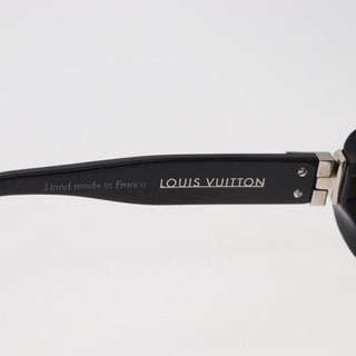 LOUIS VUITTON Spson Sunglasses plastic Black LV