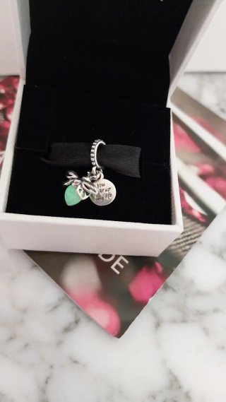 Pandora Charm Abeja y Disco You light up my life