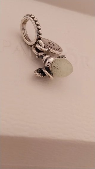 Pandora Charm Abeja y Disco You light up my life