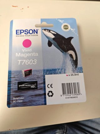 Tinta Epson T7603 Vivid Magenta 25.9ml