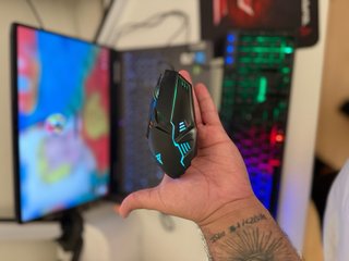 Combo Teclado y Mouse Tempest RGB
