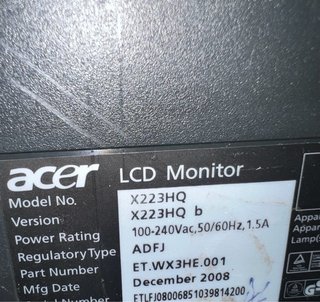 Monitor Acer 21 Full HD