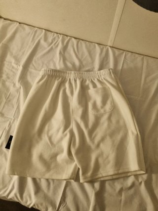 Stone Island Pantalón Corto Blanco