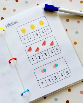 Pack Cuadernos Verano  Educación Infantil