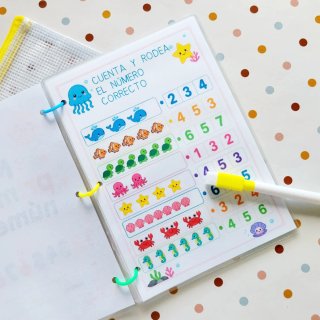 Pack Cuadernos Verano  Educación Infantil