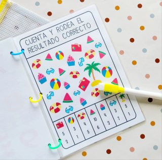 Pack Cuadernos Verano  Educación Infantil
