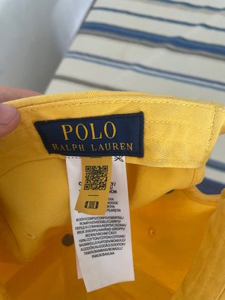 Gorra Polo Ralph Lauren Amarilla