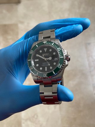 Seiko Mod Submariner Starbucks