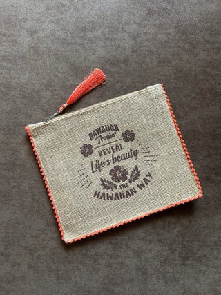 Pochette Hawaiian Tropic con nappa