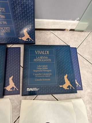 Cofanetto vinili Antonio Vivaldi