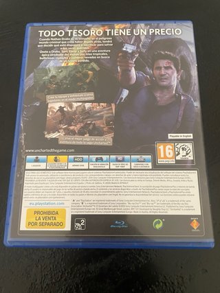 Uncharted 4: El Desenlace del Ladrón PS4