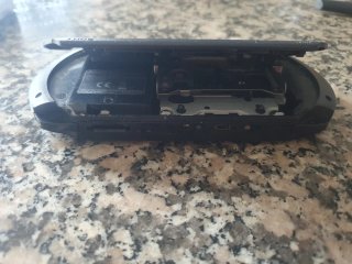 Console portatile Sony PSP in nero