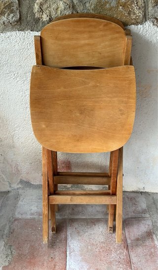 Sedie in legno vintage (2 unità)
