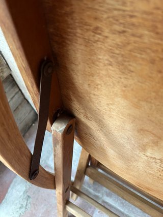 Sedie in legno vintage (2 unità)
