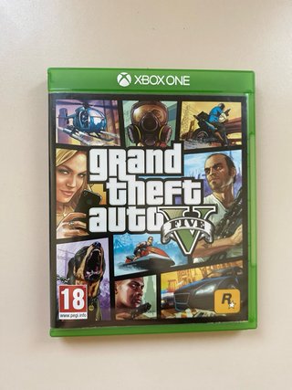 Xbox One Blanca + Mando + GTA V