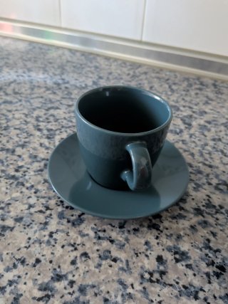 Set 4 Tazas Ikea Azul