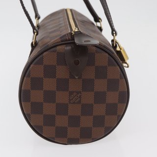 LOUIS VUITTON Damier Ebene Papillon 30 Hand Bag