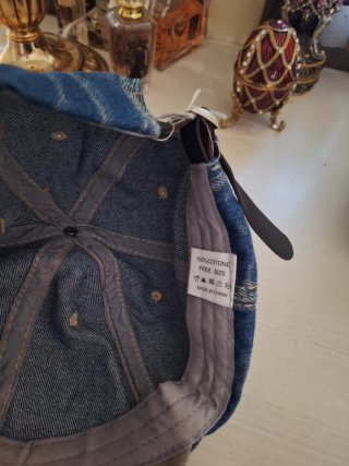 Cappello in denim da baseball  Charro donna
