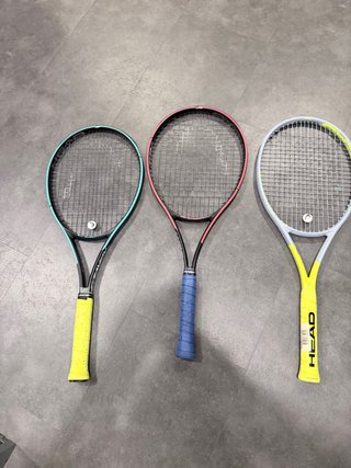 3 Raquetas de Tenis Head Nuevas