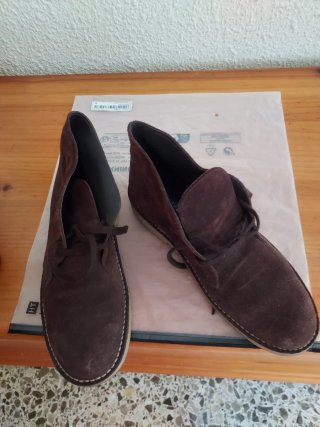 Botín serraje unisex talla 41