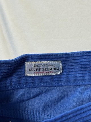 Pantalón pana Levi's azul