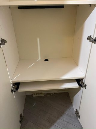 Armadio bianco 2 ante